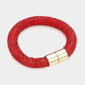 Bling Magnetic Bracelet RED